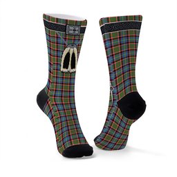 ScotsTee Shop Scottish Aikenhead Clan Highland Kilt Sporran Tartan Socks
