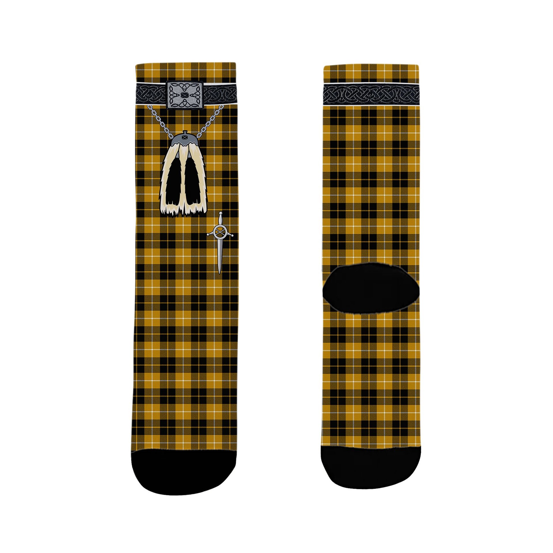 ScotsTee Shop Scottish Barclay Dress Ancient Clan Clan Highland Kilt Sporran Tartan Socks