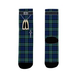 ScotsTee Shop Scottish Allan Clan Highland Kilt Sporran Tartan Socks