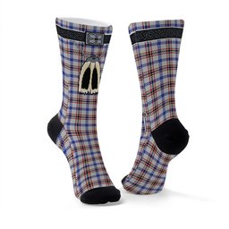 ScotsTee Shop Scottish Boswell Clan Highland Kilt Sporran Tartan Socks