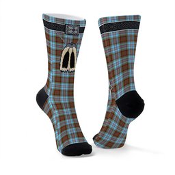 ScotsTee Shop Scottish Anderson Ancient Clan Highland Kilt Sporran Tartan Socks