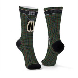 ScotsTee Shop Scottish Bisset Clan Highland Kilt Sporran Tartan Socks