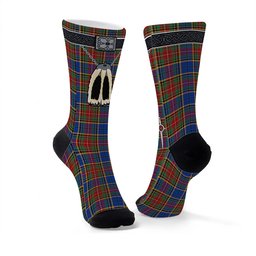 ScotsTee Shop Scottish Beattie (Beatty) Modern Clan Highland Kilt Sporran Tartan Socks