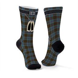 ScotsTee Shop Scottish Anderson Clan Highland Kilt Sporran Tartan Socks