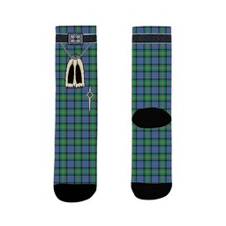 ScotsTee Shop Scottish Bowie Ancient Clan Highland Kilt Sporran Tartan Socks
