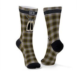 ScotsTee Shop Scottish Buchanan Dress Clan Highland Kilt Sporran Tartan Socks