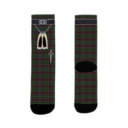 ScotsTee Shop Scottish Crosby Clan Highland Kilt Sporran Tartan Socks