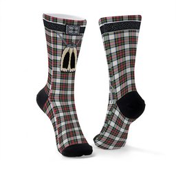 ScotsTee Shop Scottish Dennistoun Clan Highland Kilt Sporran Tartan Socks