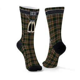 ScotsTee Shop Scottish Buchanan Hunting SC Clan Highland Kilt Sporran Tartan Socks
