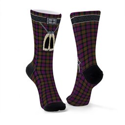ScotsTee Shop Scottish Donald Modern Clan Highland Kilt Sporran Tartan Socks