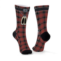 ScotsTee Shop Scottish Dunbar District Ancient Clan Highland Kilt Sporran Tartan Socks