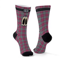 ScotsTee Shop Scottish Crawford Ancient Clan Highland Kilt Sporran Tartan Socks
