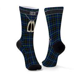 ScotsTee Shop Scottish Colgan Clan Highland Kilt Sporran Tartan Socks