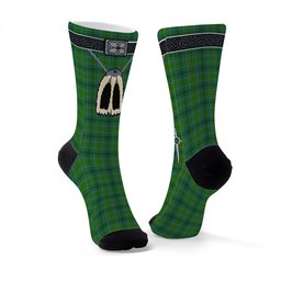 ScotsTee Shop Scottish Cranston Clan Highland Kilt Sporran Tartan Socks