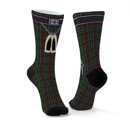 ScotsTee Shop Scottish Crosbie Clan Highland Kilt Sporran Tartan Socks