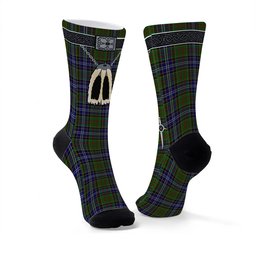 ScotsTee Shop Scottish Drennan Clan Highland Kilt Sporran Tartan Socks