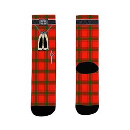 ScotsTee Shop Scottish Darroch Clan Highland Kilt Sporran Tartan Socks