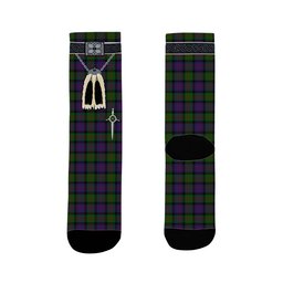 ScotsTee Shop Scottish Donald Clan Highland Kilt Sporran Tartan Socks