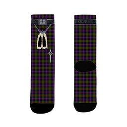 ScotsTee Shop Scottish Chalmers Clan Highland Kilt Sporran Tartan Socks