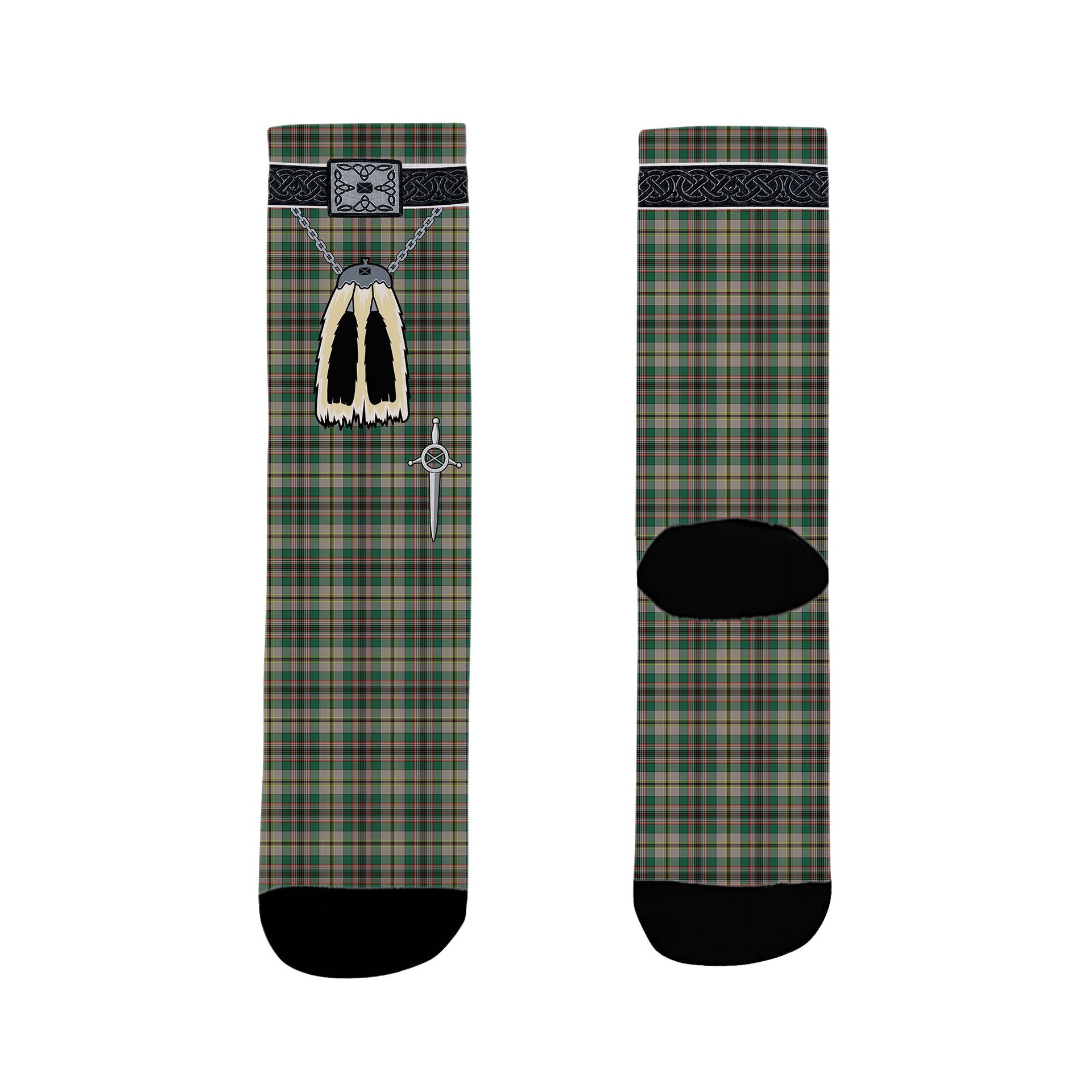 ScotsTee Shop Scottish Craig Ancient Clan Highland Kilt Sporran Tartan Socks