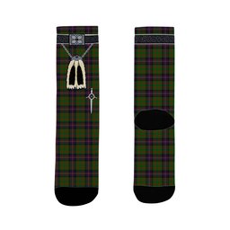 ScotsTee Shop Scottish Cochrane Clan Highland Kilt Sporran Tartan Socks
