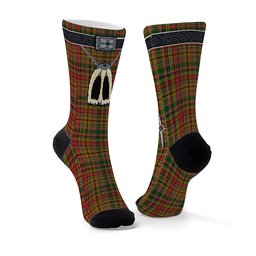 ScotsTee Shop Scottish Drummond of Strathallan Clan Highland Kilt Sporran Tartan Socks