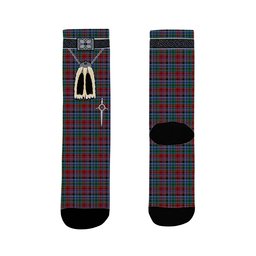 ScotsTee Shop Scottish Gordon Red Clan Highland Kilt Sporran Tartan Socks