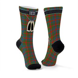 ScotsTee Shop Scottish Gow Ancient Clan Highland Kilt Sporran Tartan Socks