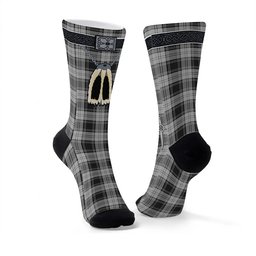 ScotsTee Shop Scottish Glendinning Clan Highland Kilt Sporran Tartan Socks
