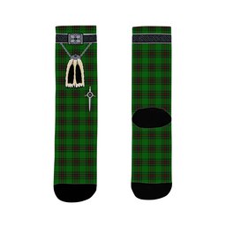 ScotsTee Shop Scottish Kinloch Clan Highland Kilt Sporran Tartan Socks