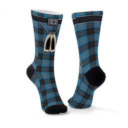 ScotsTee Shop Scottish Horsburgh Clan Highland Kilt Sporran Tartan Socks