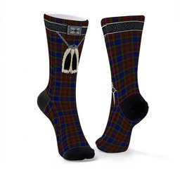 ScotsTee Shop Scottish Highfield Clan Highland Kilt Sporran Tartan Socks