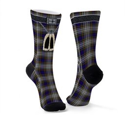 ScotsTee Shop Scottish Highfield Dress Clan Highland Kilt Sporran Tartan Socks