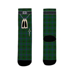 ScotsTee Shop Scottish Henderson MacKendrick Clan Highland Kilt Sporran Tartan Socks