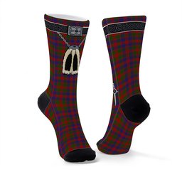 ScotsTee Shop Scottish Gow Clan Highland Kilt Sporran Tartan Socks