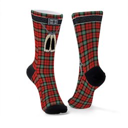 ScotsTee Shop Scottish Kerr Ancient Clan Highland Kilt Sporran Tartan Socks