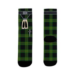 ScotsTee Shop Scottish Fitzpatrick Hunting Clan Highland Kilt Sporran Tartan Socks