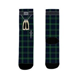 ScotsTee Shop Scottish Ewing Modern Clan Highland Kilt Sporran Tartan Socks
