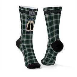 ScotsTee Shop Scottish Forbes Dress Clan Highland Kilt Sporran Tartan Socks