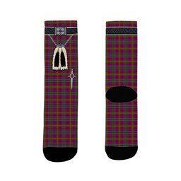 ScotsTee Shop Scottish Fiddes Corrected Clan Highland Kilt Sporran Tartan Socks