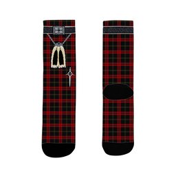 ScotsTee Shop Scottish Harvie Clan Highland Kilt Sporran Tartan Socks