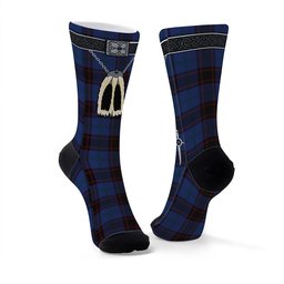 ScotsTee Shop Scottish Home Clan Highland Kilt Sporran Tartan Socks
