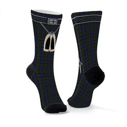 ScotsTee Shop Scottish Fletcher Clan Highland Kilt Sporran Tartan Socks