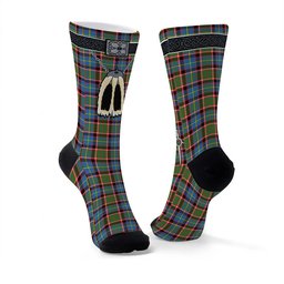 ScotsTee Shop Scottish Glass Clan Highland Kilt Sporran Tartan Socks