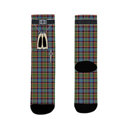 ScotsTee Shop Scottish Glass Clan Highland Kilt Sporran Tartan Socks