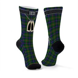 ScotsTee Shop Scottish Jones Clan Highland Kilt Sporran Tartan Socks