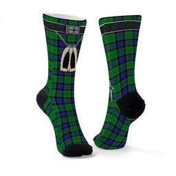 ScotsTee Shop Scottish Haldane Clan Highland Kilt Sporran Tartan Socks
