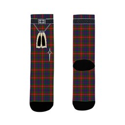 ScotsTee Shop Scottish Fraser of Lovat Clan Highland Kilt Sporran Tartan Socks