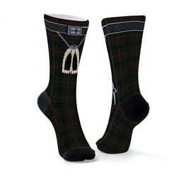 ScotsTee Shop Scottish Kalkofen Clan Highland Kilt Sporran Tartan Socks
