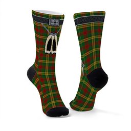 ScotsTee Shop Scottish MacMillan 1946 Clan Highland Kilt Sporran Tartan Socks